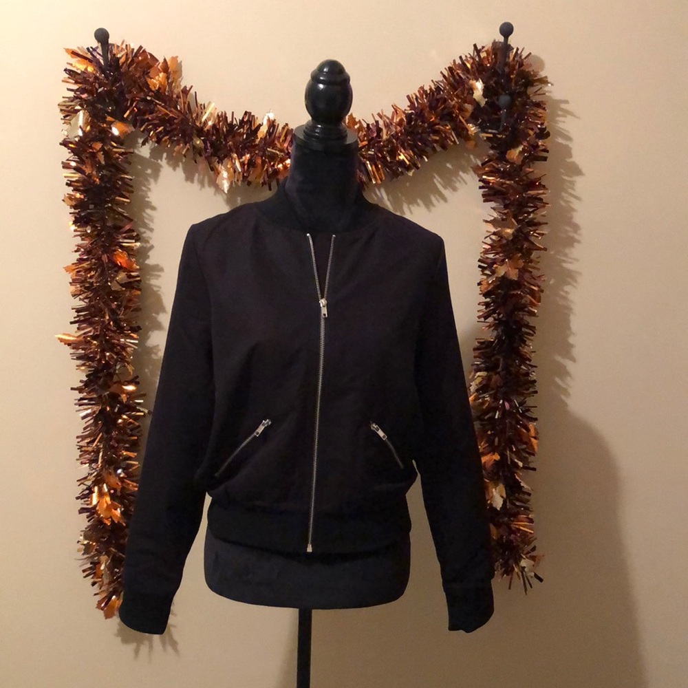 NEW BLACK ALYCE PARIS LINED JACKET